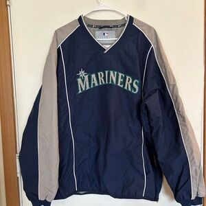 Seattle Mariners genuine merchandise pull over side, zip top